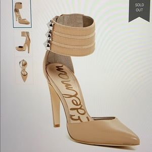 Sam Edelman Cuff Pump - Nude